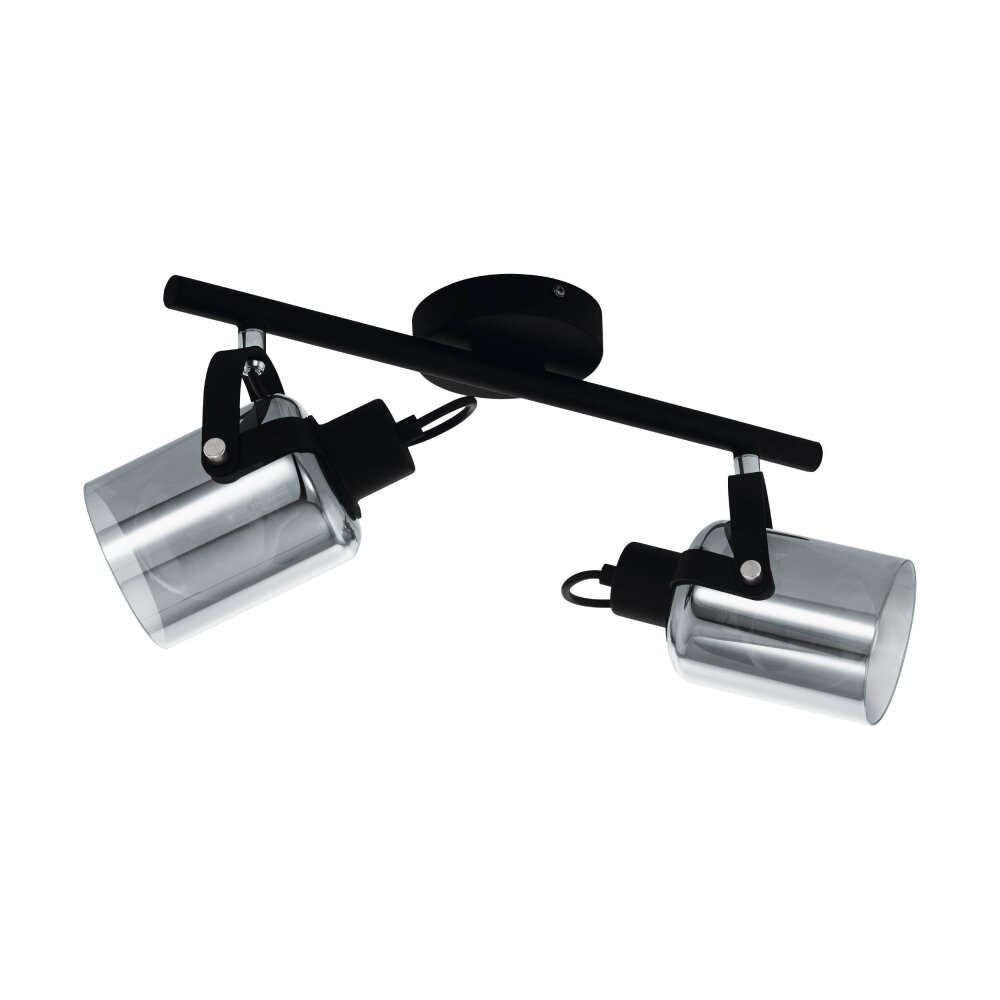 Eglo BERREGAS faretto Cromo, Nero, 2-Luci main product photo