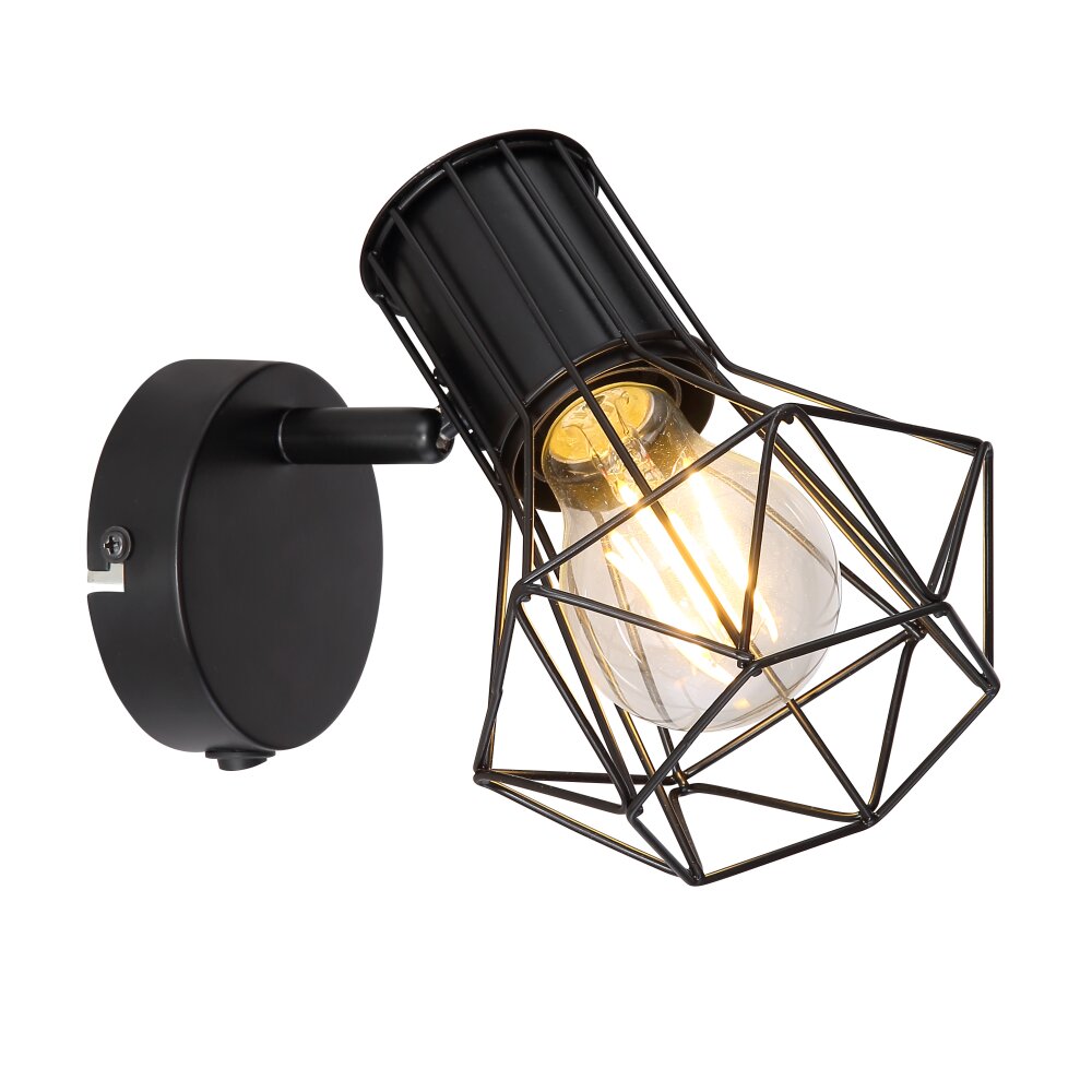 Globo PRISKA faretto Nero, 1-Luce main product photo