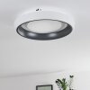 Mackay Plafoniera LED Antracite, Bianco, 1-Luce