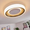 Mackay Plafoniera LED Antracite, Bianco, 1-Luce