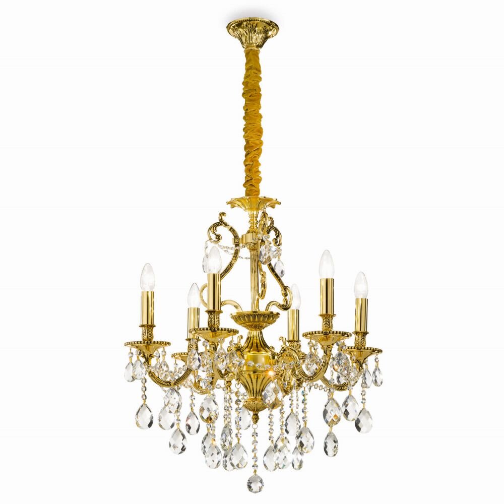 Ideal Lux GIOCONDA Lampadario a sospensione Trasparente, chiaro, 6-Luci main product photo