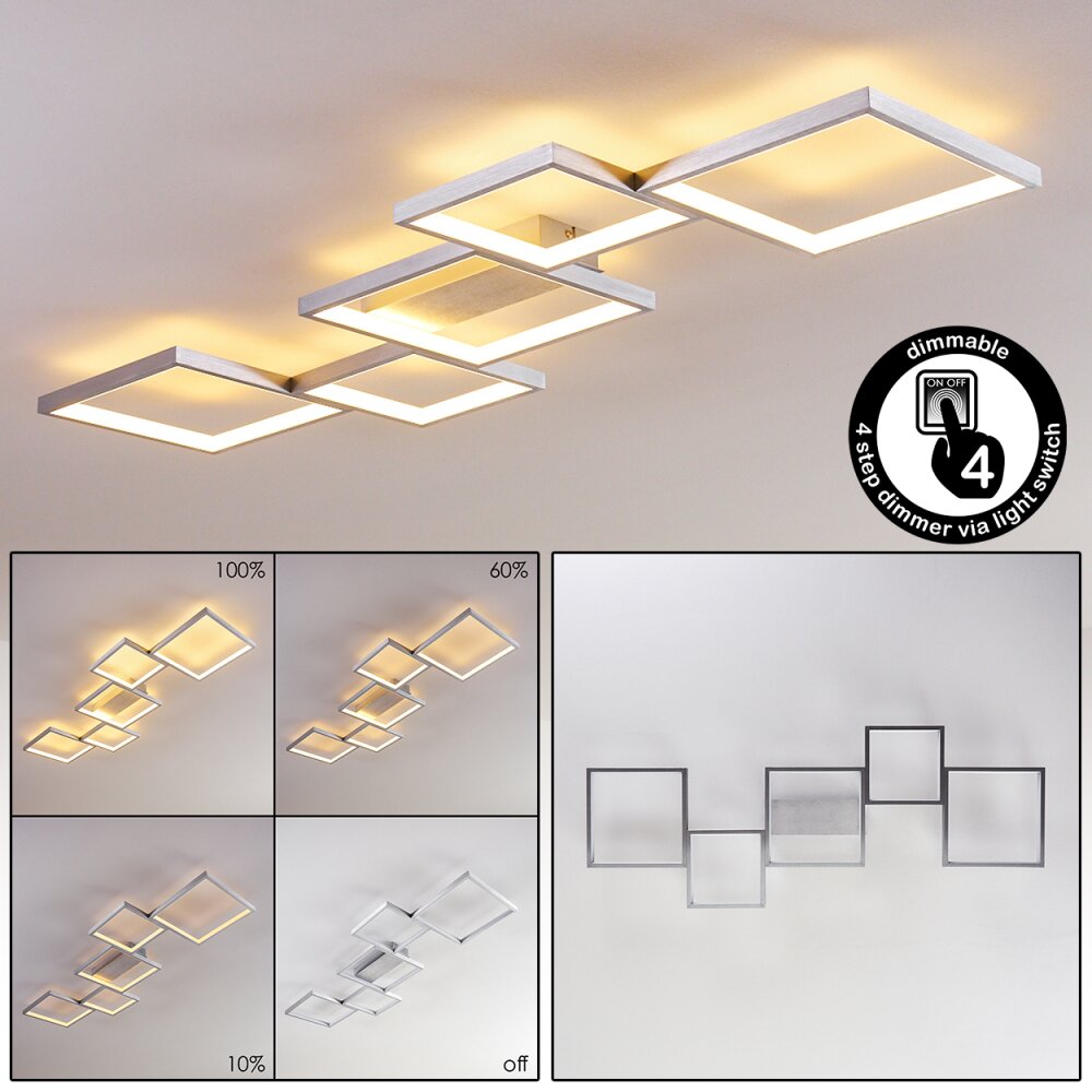 Bacolod Plafoniera LED Alluminio, 1-Luce main product photo