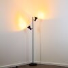 Lampada da terra Mavas Nero, 2-Luci