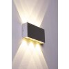 B-Leuchten Stream Applique LED Alluminio, 6-Luci