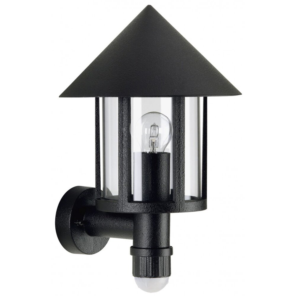 Albert 1825 Applique per esterno Nero, 1-Luce, Sensori di movimento main product photo