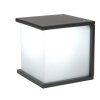 Lutec CUBE Applique per esterno Antracite, 1-Luce