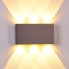B-Leuchten Lente Applique LED Alluminio, 6-Luci