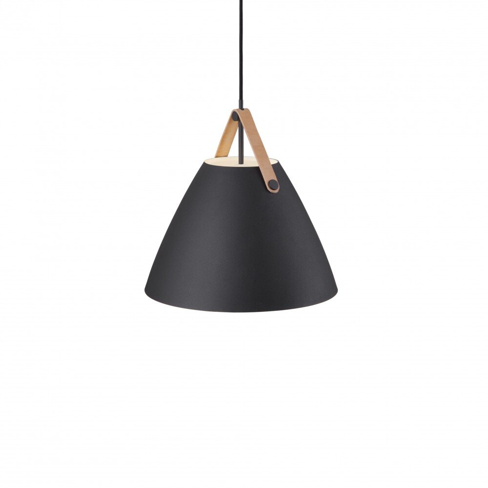 Design For The People by Nordlux STRAP36 Lampada a Sospensione Nero, 1-Luce