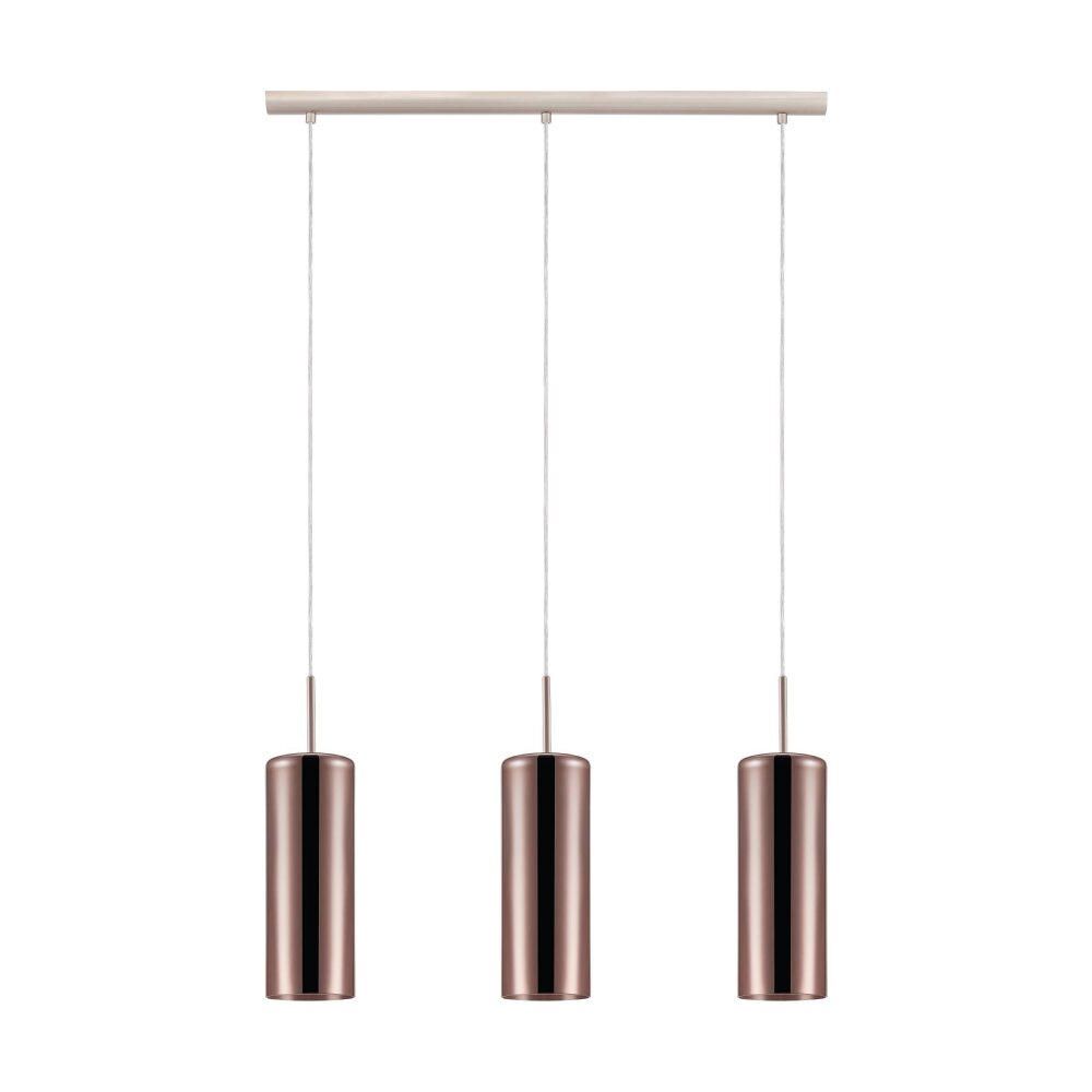Eglo SELVINO Lampadario a sospensione Nichel opaco, 3-Luci main product photo