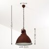 Jonsered Lampadario a sospensione Ruggine, 1-Luce Jonsered Lampadario a sospensione Ruggine, 1-Luce