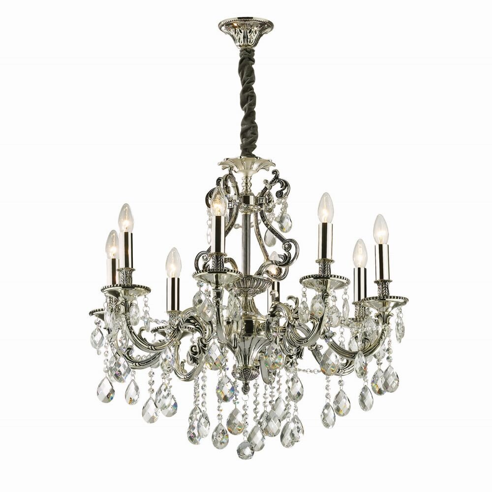 Ideal Lux GIOCONDA Lampadario a sospensione Argento, 8-Luci main product photo