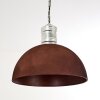 Kinzua Lampadario a sospensione Ruggine, Argento, 1-Luce