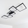 Bacolod Plafoniera LED Nero, 1-Luce