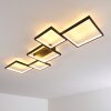 Bacolod Plafoniera LED Nero, 1-Luce