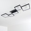 Bacolod Plafoniera LED Nero, 1-Luce