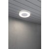 Konstsmide Carrara Plafoniera LED Bianco, 1-Luce, Telecomando