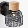 Faretto Brilliant Flaka Nero, 1-Luce