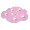 Elobra STERNENWOLKE Applique Fucsia, 5-Luci