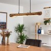 Winterthur Lampada a Sospensione LED Legno chiaro, Nero, 1-Luce