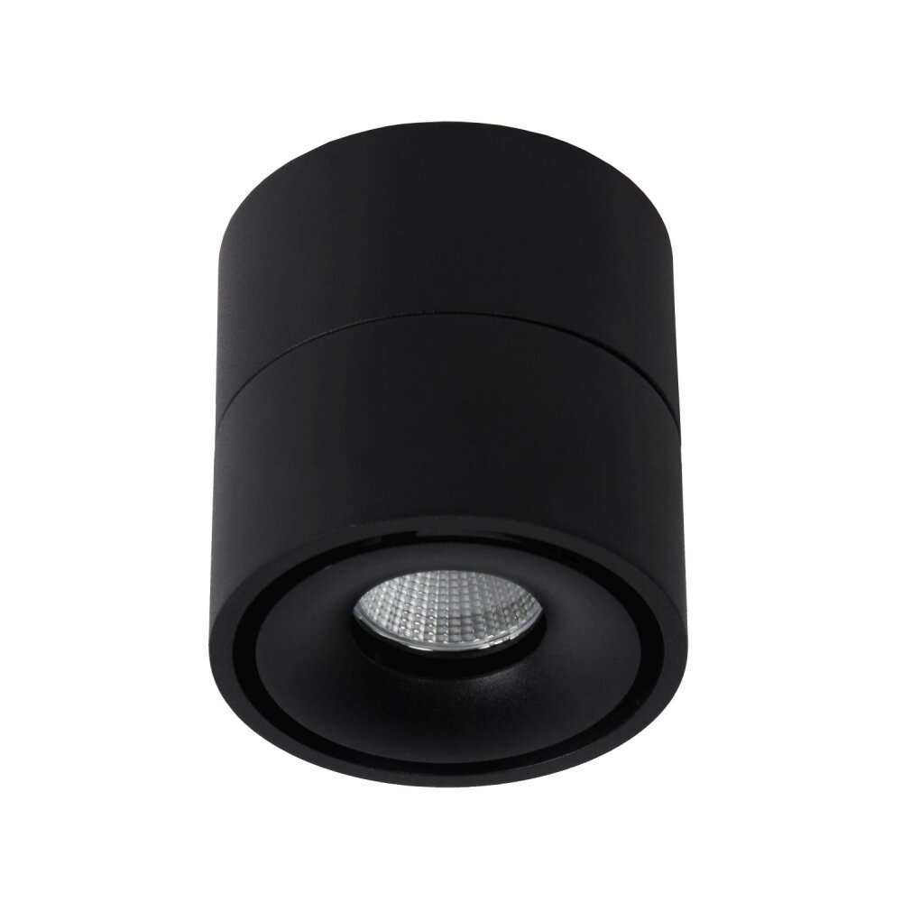 Lucide YUMIKO Plafoniera LED Nero, 1-Luce