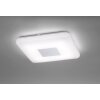 Leuchten-Direkt LAVINIA Plafoniera LED Bianco, 1-Luce, Telecomando