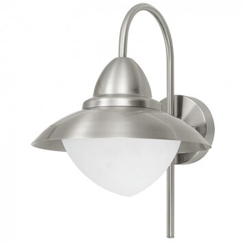 Eglo SIDNEY Applique Acciaio inox