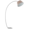 Brilliant Brok Lampada da terra Grigio, 1-Luce