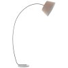 Brilliant Brok Lampada da terra Grigio, 1-Luce