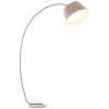 Brilliant Brok Lampada da terra Grigio, 1-Luce