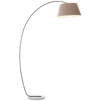 Brilliant Brok Lampada da terra Grigio, 1-Luce