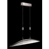 Fischer SHINE Lampada a sospensione LED Nichel opaco, 6-Luci