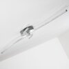 Askim Plafoniera LED Argento, 1-Luce