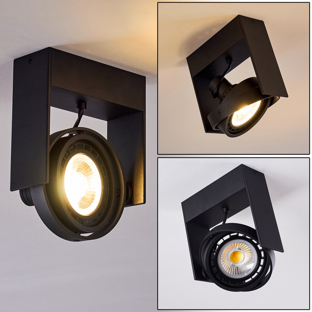 Grytgol Plafoniera Nero, 1-Luce main product photo