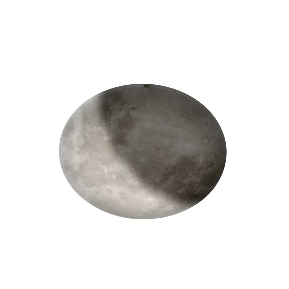 Trio Leuchten LUNAR Plafoniera LED Bianco, 1-Luce, Telecomando