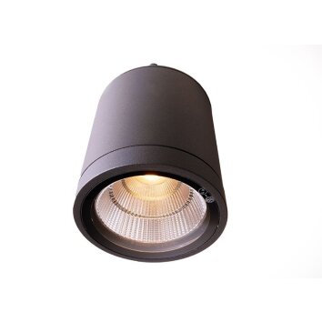 Deko Light Mobby Plafoniera LED Antracite, 1-Luce