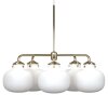 Design For The People by Nordlux RAITO Lampadario a sospensione Bianco, 5-Luci