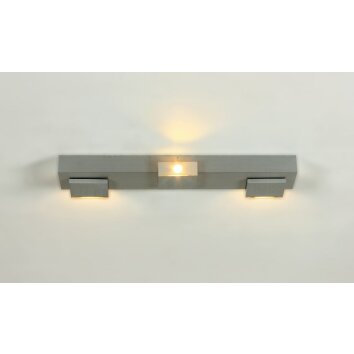 Bopp Elle Barra con faretti da soffitto LED Alluminio, 3-Luci