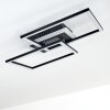 Lithgow Plafoniera LED Nero, 1-Luce