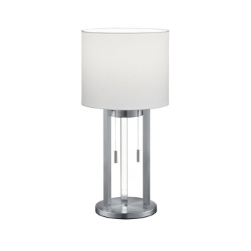 Lampada da Tavolo Trio Leuchten TANDORI Nichel opaco, 4-Luci Lampada da Tavolo Trio Leuchten TANDORI Nichel opaco, 4-Luci