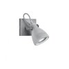 Trio CONCRETE Faretto LED Grigio, 1-Luce