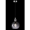 Honsel Uller Lampada a Sospensione Trasparente, chiaro, 1-Luce