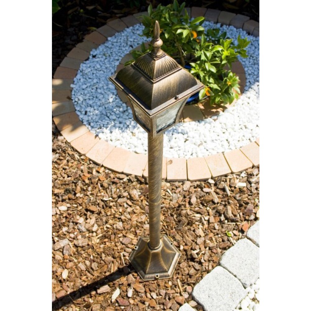 Rabalux Toscana Lampada da terra per esterno Trasparente, chiaro