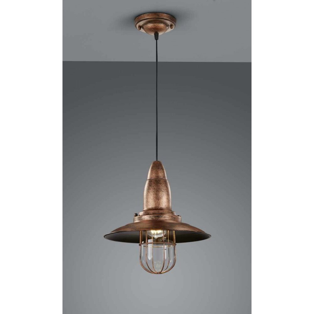 Trio FISHERMAN Lampadario a sospensione Ramato, 1-Luce main product photo