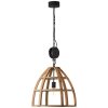 Brilliant Matrix Wood Lampada a Sospensione Nero, 1-Luce