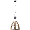 Brilliant Matrix Wood Lampada a Sospensione Nero, 1-Luce