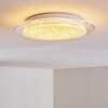 Soleil Plafoniera LED Bianco, 1-Luce