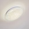 Soleil Plafoniera LED Bianco, 1-Luce
