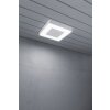 Konstsmide Carrara Plafoniera LED Bianco, 1-Luce, Telecomando