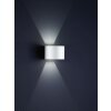 Helestra SIRI 44 Applique LED Bianco, 2-Luci