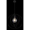 Globo SARINI Lampadario a sospensione Nero, 1-Luce